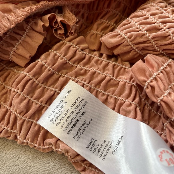 Pink crop backless tank - Picture 4 of 5